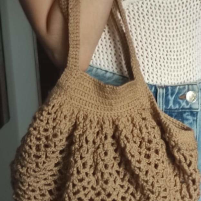 Aleksandra Kempa - 5 - Torebka z włóczki